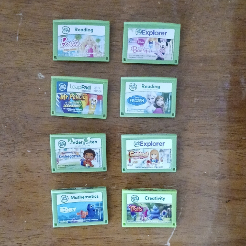 LeapFrog Learning Game Cartridges Set